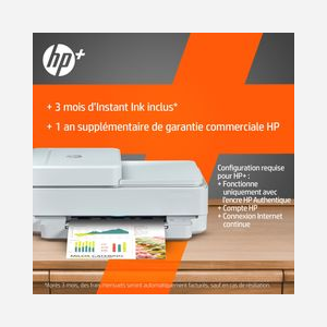 HP ENVY 6420e Imprimante Jet d'Encre Couleur Multifonction 4800x1200 DPI, 10 ppm Noir/7 ppm Couleur, Scanner 1200 DPI, WiFi, Bluetooth, ADF 35 feuilles, HP+ - Miniature 5
