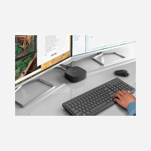 HP Ensemble Clavier AZERTY Sans Fil 2.4GHz & Souris Ambidextre - RF Sans Fil, Noir, Alimentation Piles AAA, Dimensions Clavier 425.8x146.1x26.8mm - Miniature 5