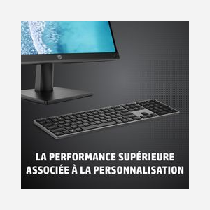 HP Clavier Sans Fil 975 Dual Mode (RF Sans Fil + Bluetooth) Rétroéclairé, Batterie Intégrée Rechargeable USB-C, Pavé Numérique, Récepteur Nano, Noir - Miniature 5