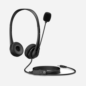 HP Casque Stéréo 3.5mm G2 - Casque Binaural Supra-aural avec Microphone Boom et Suppression de Bruit - Connecteur 3.5mm - Noir - 88g - Miniature 2