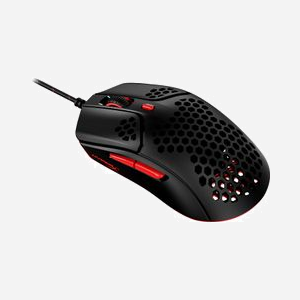 Souris Gaming HP HyperX Pulsefire Haste (4P5E3AA) Optique 16000 DPI, 6 Boutons, 59g, TTC Gold Micro Switches 60M Clics, PTFE, USB, Ambidextre - Miniature 2