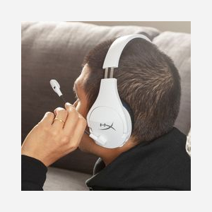 HP HyperX Cloud Stinger Core Wireless - Casque Gaming Supra-Aural, Connectivité Sans Fil, PS5/PS4, HP 4P5J1AA, Bleu/Blanc, 10-21000Hz, Micro Anti-Bruit - Miniature 5