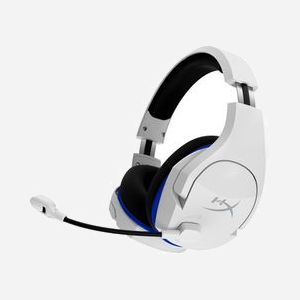 HP HyperX Cloud Stinger Core Wireless - Casque Gaming Supra-Aural, Connectivité Sans Fil, PS5/PS4, HP 4P5J1AA, Bleu/Blanc, 10-21000Hz, Micro Anti-Bruit - Miniature 3