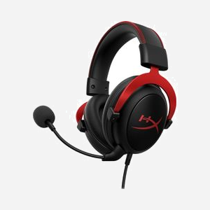 HP HyperX Cloud II - Casque Gaming Filaire Circum-aural Noir/Rouge - Son Virtual 7.1 - HP 4P5M0AA - 10-23000Hz, 60 Ohm, 98dB, Micro Anti-bruit - Miniature 1
