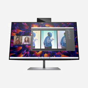 HP Z24m G3 Écran 23.8" QHD IPS 2560x1440 90Hz, 5ms GTG, 400cd/m², Hub USB-C 100W, Caméra 5MP, Haut-parleurs, sRGB 99%, DisplayPort 1.4, HDMI 2.0 - Miniature 1