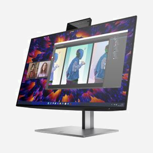 HP Z24m G3 Écran 23.8" QHD IPS 2560x1440 90Hz, 5ms GTG, 400cd/m², Hub USB-C 100W, Caméra 5MP, Haut-parleurs, sRGB 99%, DisplayPort 1.4, HDMI 2.0 - Miniature 2