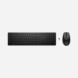 HP Ensemble Clavier et Souris Sans Fil 655 (4R009AA) - Clavier membrane 100%, RF 2.4GHz, Souris 4000 DPI, Windows 10/11, Piles Incluses