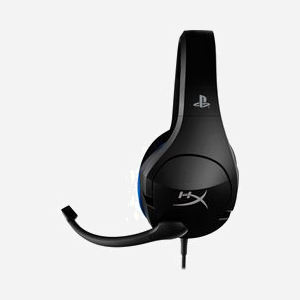 HP HyperX Cloud Stinger Casque Gaming Filaire Noir/Bleu, Haut-parleurs 50mm, 18-23000Hz, Impédance 30 Ohm, Micro Unidirectionnel à Réduction de Bruit, PS5/PS4 - Miniature 4