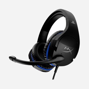 HP HyperX Cloud Stinger Casque Gaming Filaire Noir/Bleu, Haut-parleurs 50mm, 18-23000Hz, Impédance 30 Ohm, Micro Unidirectionnel à Réduction de Bruit, PS5/PS4 - Miniature 3