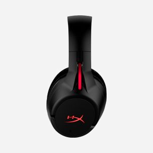 HP HyperX Cloud Flight - Casque Gaming sans fil 2.4GHz, Noir/Rouge, Autonomie 30h, HP 4P5L4AM#ABB, PC/PS5/PS4, Circum-aural, 10-21000Hz, Micro anti-bruit - Miniature 3