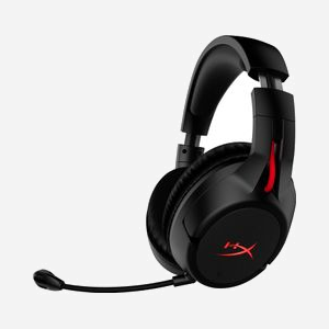 HP HyperX Cloud Flight - Casque Gaming sans fil 2.4GHz, Noir/Rouge, Autonomie 30h, HP 4P5L4AM#ABB, PC/PS5/PS4, Circum-aural, 10-21000Hz, Micro anti-bruit - Miniature 2