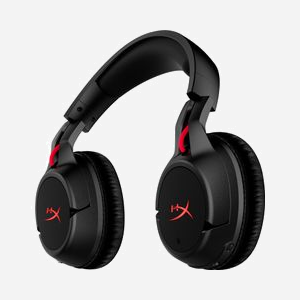 HP HyperX Cloud Flight - Casque Gaming sans fil 2.4GHz, Noir/Rouge, Autonomie 30h, HP 4P5L4AM#ABB, PC/PS5/PS4, Circum-aural, 10-21000Hz, Micro anti-bruit - Miniature 4
