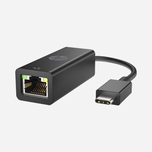HP Adaptateur USB-C vers RJ45 G2 (4Z527AA) Ethernet 10/100/1000 Mbps, 1x RJ-45, USB Type-C, Windows 10/11, câble 0.1m, 20.6x180x16.5mm - Miniature 2