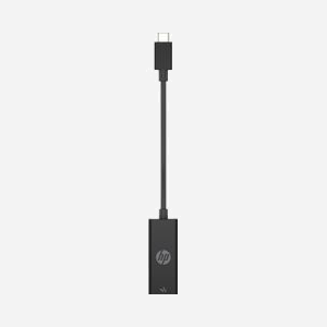 HP Adaptateur USB-C vers RJ45 G2 - Interface Gigabit Ethernet, USB Type-C, Compatible Windows 10/11 & ChromeOS, Longueur câble 0.1m - 4Z534AA#ABB