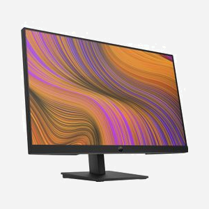 HP Écran 23.8" FHD IPS P24h G5 (64W34AA#ABB) - 1920x1080, 5ms GTG, 250cd/m², HDMI 1.4, DisplayPort 1.2, Haut-parleurs, Noir, Ajustable en Hauteur - Miniature 3