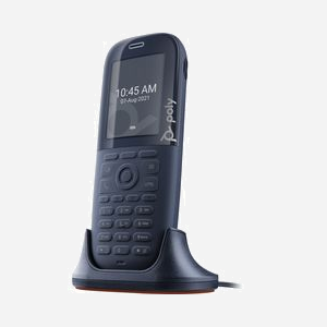 POLY Station de Base DECT Mono/Dual Cellule Rove 1 880-1900 MHz B2 & Combiné Rove 30, Ecran TFT 2.4", Batterie Li-Ion 18h, Anti-goutte - Miniature 3