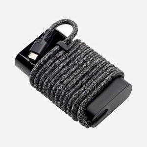HP Adaptateur Secteur USB-C 65W 5-20V / 1.6A, Câble USB-C Inclus, 90-264V, 47-63Hz, Noir, 97x53.5x21mm, Compatible Ordinateur Portable - Miniature 2