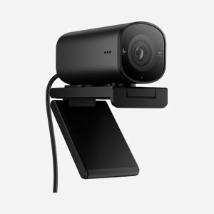 HP Webcam 4K 965 - 8MP, Vidéo 3840x2160 30fps, USB, Microphone intégré, Clip de montage, Compatible Windows, macOS et ChromeOS - Miniature 3