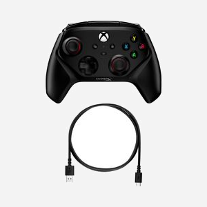 HP HyperX Clutch Gladiate 6L366AA - Manette de Jeu USB filaire pour PC, Xbox One, Xbox Series S/X, Jack 3.5mm, boutons programmables, câble 2.95m - Miniature 5
