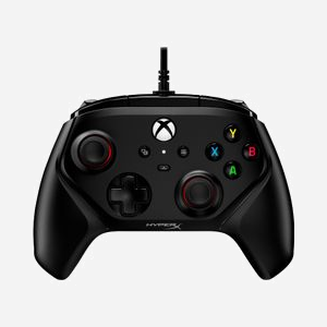 HP HyperX Clutch Gladiate 6L366AA - Manette de Jeu USB filaire pour PC, Xbox One, Xbox Series S/X, Jack 3.5mm, boutons programmables, câble 2.95m