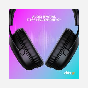 HP HyperX Cloud II Core Wireless - Casque Gaming Circum-aural 2.4GHz, DTS Headphone:X, HP 6Y2G8AA, Autonomie 80h, HP, Noir, HP, 10-21000Hz, 60 Ohm - Miniature 2