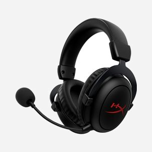 HP HyperX Cloud II Core Wireless - Casque Gaming Circum-aural 2.4GHz, DTS Headphone:X, HP 6Y2G8AA, Autonomie 80h, HP, Noir, HP, 10-21000Hz, 60 Ohm
