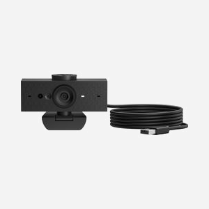 HP Webcam 620 FHD - Caméra 4MP, Résolution 1920x1080 60 ips, Zoom Numérique 5x, Angle de Vue 92°, Microphone Intégré, Interface USB, Câble 1.5m