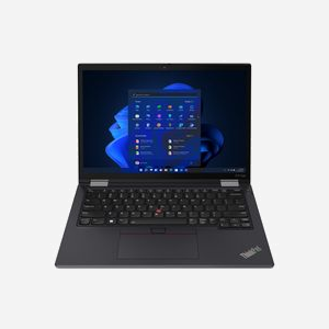 Lenovo ThinkPad X13 Yoga Gen 3 : Intel Core i5-1235U, 13.3" WUXGA Tactile, 8Go LPDDR4x, 256Go SSD NVMe, Intel Iris Xe, Windows 11 Pro