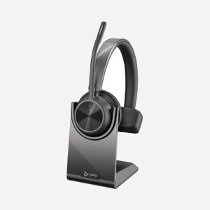 POLY Micro-casque Voyager 4310 USB-C avec Dongle BT700, Bluetooth, Circum-aural, Batterie Li-Ion, DECT, 55g, Ref 77Y96AA - Miniature 3