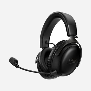 HP HyperX Cloud III Wireless - Casque Gaming circum-aural, DTS Headphone:X, transducteurs 53mm, 10-21000Hz, micro unidirectionnel, autonomie 120h, USB-C 2.4GHz PC/PS5/Switch