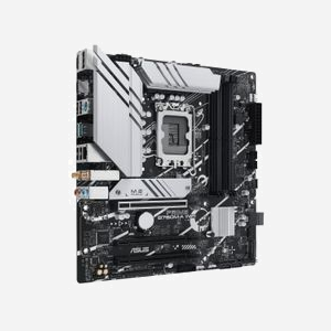 ASUS PRIME B760M-A WIFI : Carte mère micro ATX Intel B760, Socket LGA 1700, DDR5 128Go max, 2x M.2, Wi-Fi 6, 2.5GbE, HDMI 2.1, DisplayPort 1.4 - Miniature 3