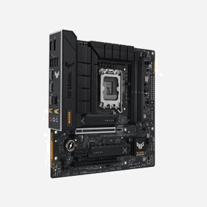ASUS TUF GAMING B760M-BTF WIFI D4 : Carte mère micro ATX Intel LGA 1700, DDR4 128Go max, M.2/SATA III, Wi-Fi 6, 2.5GbE, RAID 0/1/5/10 - Miniature 3