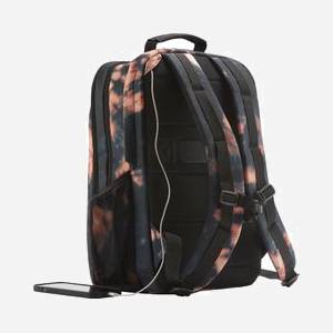HP Sac à dos Campus XL Motif Noir 16.1" Polyester Recyclé - Compartiments Notebook/Tablette - 305x165x430mm - 7J593AA - Miniature 3
