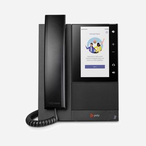 POLY CCX 505 Téléphone IP Multimédia, écran tactile 5" 720x1280, Gigabit Ethernet, WiFi, Bluetooth 4.2, PoE, 24 Lignes, Microsoft Teams