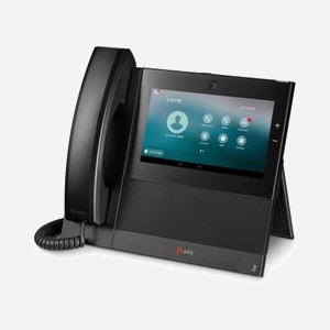 POLY CCX 700 Téléphone IP Professionnel, écran tactile 7" 1024x600, caméra, Wi-Fi, Bluetooth 4.2, PoE, Open SIP, double port Gigabit Ethernet - Miniature 4