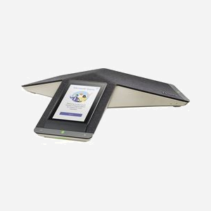 POLY Téléphone de Conférence IP Trio C60, Écran LCD 5" Tactile, WiFi, Bluetooth 4.2, Gigabit Ethernet PoE, USB 2.0, Codecs G.7xx/OPUS/iLBC, Noir (830A1AA) - Miniature 4