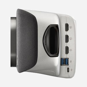 POLY Studio X70 Barre Visioconférence 4K Ultra HD, Zoom 7.3x, Champs 120°, Wifi 5, Bluetooth 5.0, Ports HDMI/USB, LAN, Micro double, Haut-parleurs intégrés - Miniature 4