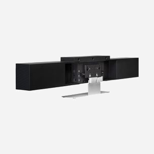 POLY Barre de Visioconférence USB Studio 4K Ultra HD, Zoom 5x, Angle 110°, Port USB-C, Compatible Windows/macOS, Alimentation Secteur, avec Kit de Montage - Miniature 1
