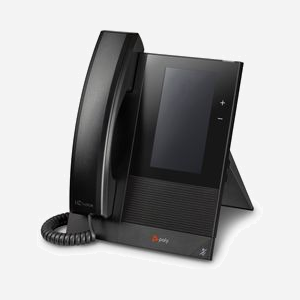 POLY CCX 400 Téléphone IP PoE Gigabit Ethernet, écran tactile 5" 720x1280, 24 lignes, codecs G.722/G.729ab/OPUS, 1xUSB 2.0, SRTP/TLS - Miniature 2