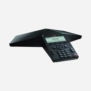 POLY Téléphone de conférence IP Trio 8300 Noir - Écran 3.5" Gigabit Ethernet PoE - Codecs G.7xx/OPUS/iLBC - Sécurité EAP-TLS/WPA2 - RJ45 - ENERGY STAR - Miniature 2