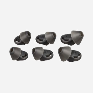 POLY Embouts de Remplacement Taille Moyenne pour Voyager 6200 (2 unités) - Noir - Référence 85Q33AA - Miniature 1