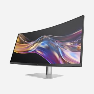 HP Series 7 Pro Écran 37.5" WQHD+ 3840x1600 IPS Black incurvé 2300R, 400cd/m², 5ms GTG, Thunderbolt 4, Hub USB 3.2 Gen 2, DisplayHDR 400, Noir - Miniature 2