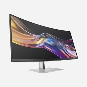 HP Series 7 Pro Écran 37.5" WQHD+ 3840x1600 IPS Black incurvé 2300R, 400cd/m², 5ms GTG, Thunderbolt 4, Hub USB 3.2 Gen 2, DisplayHDR 400, Noir - Miniature 3