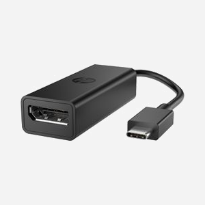 HP Adaptateur USB-C vers DisplayPort G2 - DisplayPort 1.4 Femelle, USB Type-C Mâle, 7680x4320, Windows/macOS/Android/ChromeOS/iPadOS, 8Y8Y1AA - Miniature 2