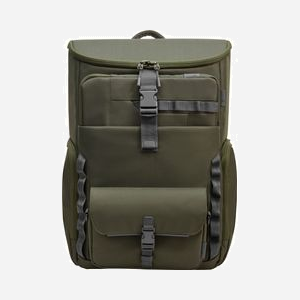 HP Sac à Dos Modulaire 15.6" 9J4C1AA Vert/Gris Polyester 27L Résistant à l'eau 325x200x495mm (LxPxH) Poids 1.54kg Compatible Universel - Miniature 1