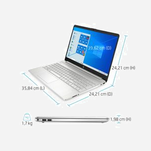 HP 15s-eq2008nf Argent - AMD Ryzen™ 5 5500U, 16GB DDR4, 1TB SSD NVMe, 15.6" FHD, AMD Radeon Graphics, Wi-Fi 5, Windows 11 Home - Miniature 5