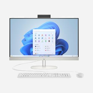 HP All-in-One 27-cr0008nf : Écran 27" FHD IPS, Intel Core i5-1335U, 16Go DDR4 3200MHz, 512Go SSD NVMe, Intel Iris Xe Graphics, Windows 11 Home, Wi-Fi 6