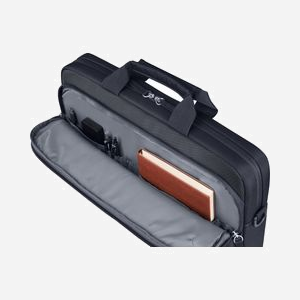 HP Sacoche Ordinateur Portable 14.1" A08KJAA Gris Polyester 360x260x55mm, Volume 9L, Résistant à l'eau, Sangle d'épaule amovible, Poids 440g - Miniature 1