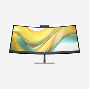 HP Series 5 Pro 534pm Écran de Conférence 34" WQHD 3440x1440 VA 1500R 100Hz 5ms GTG 400cd/m² USB-C Hub KVM Haut-parleurs 12W Caméra 5MP RJ-45
