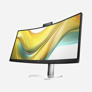 HP Series 5 Pro 534pm Écran de Conférence 34" WQHD 3440x1440 VA 1500R 100Hz 5ms GTG 400cd/m² USB-C Hub KVM Haut-parleurs 12W Caméra 5MP RJ-45 - Miniature 2